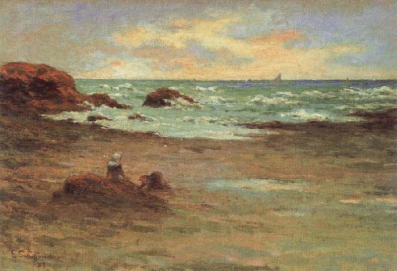 Emile Schuffenecker A Cove at Concarneau China oil painting art